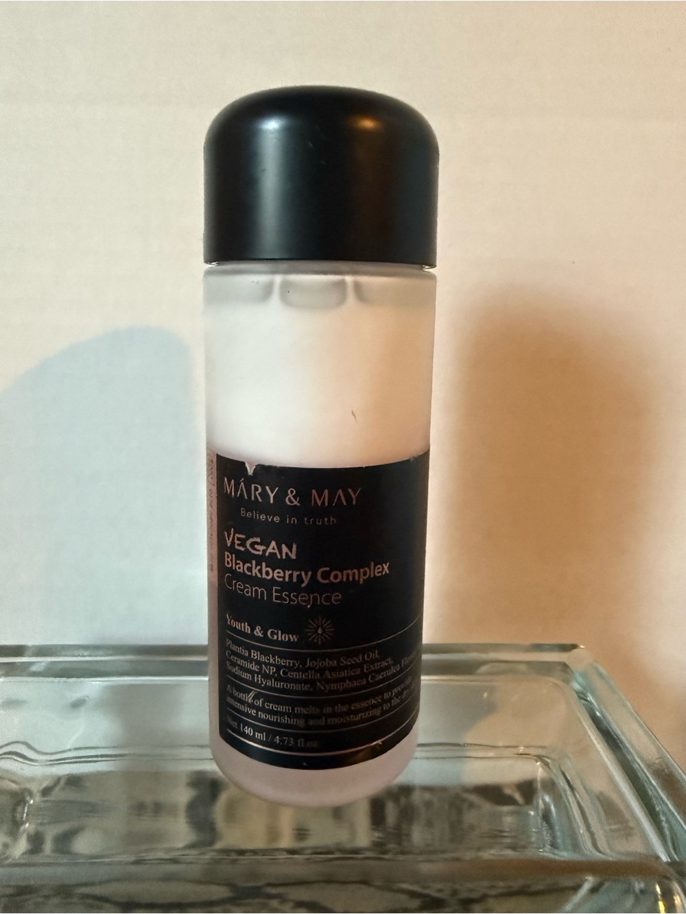 MARY & MAY Vegan Blackberry Complex Cream Essence - White Bottle